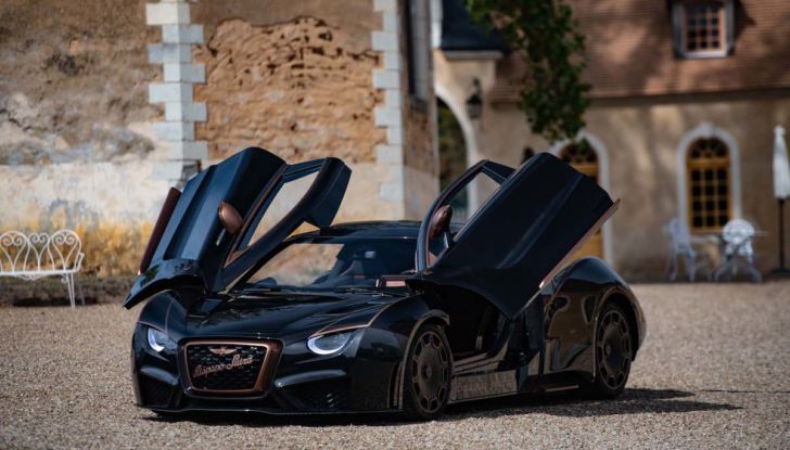 Hispano Suiza Carmen Boulogne: la hypercar elettrica da oltre 1000 CV - Foto 10 di 11
