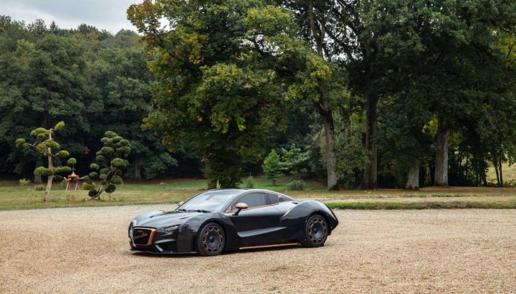 Hispano Suiza Carmen Boulogne: la hypercar elettrica da oltre 1000 CV - Foto 5 di 11