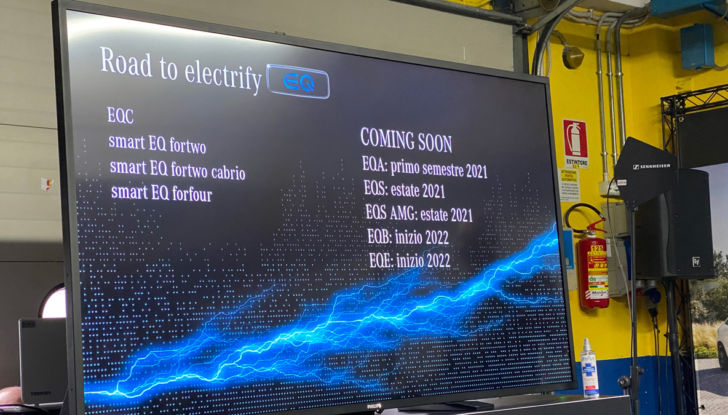 In pista e fuori con la gamma elettrificata Mercedes - Foto 10 di 11