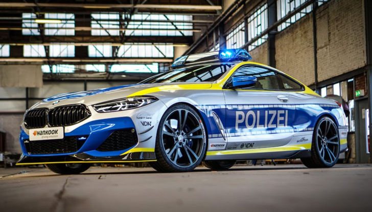 BMW M850i AC Schnitzer Polizia tedesca