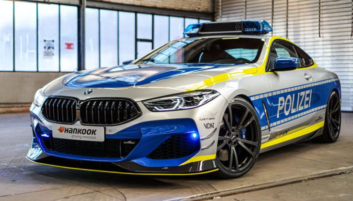 BMW M850i AC Schnitzer Polizia tedesca