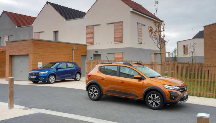 Dacia Sandero Streetway e Stepway 2021