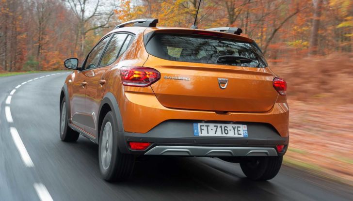 Dacia Sandero Streetway e Stepway 2021