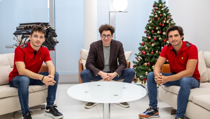 Ferrari F1 SF21 2021 Sainz Leclerc Binotto