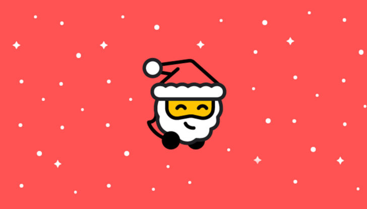 Waze app Google Babbo Natale