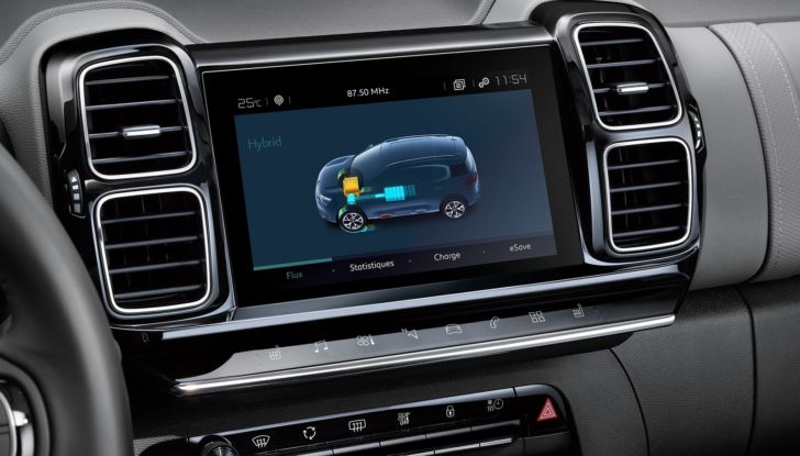 SUV Citroën C5 Aircross Hybrid: i consumi - Foto 7 di 11