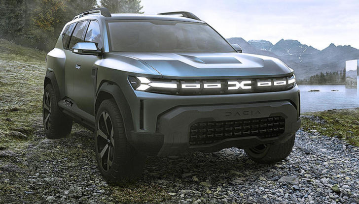 Dacia Bigster Concept: come sarà il SUV del futuro - Foto 3 di 12