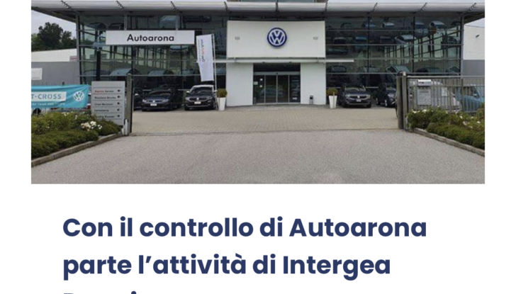 Con il controllo di Autoarona parte l’attività di Intergea Premium - Foto 7 di 8