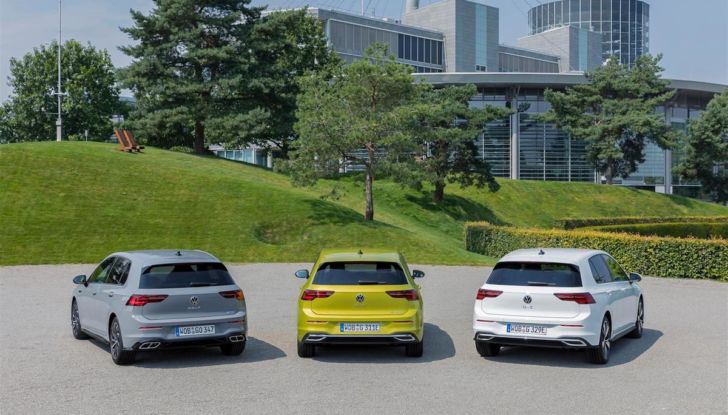 Volkswagen Golf 8 è la berlina compatta più venduta in Italia nel 2020 - Foto 4 di 10