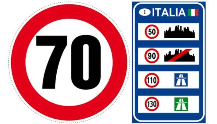 Limiti velocità Italia