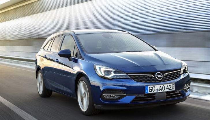 Opel Astra restyling 2021