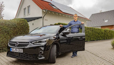 Opel Corsa-e alimentata dal Sole? In Germania è possibile!