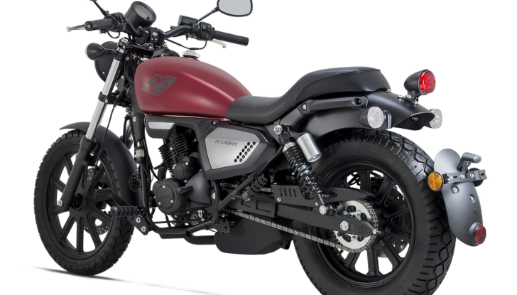 Keeway K-light 125, disponibile anche con motore Euro 5 - Foto 10 di 16