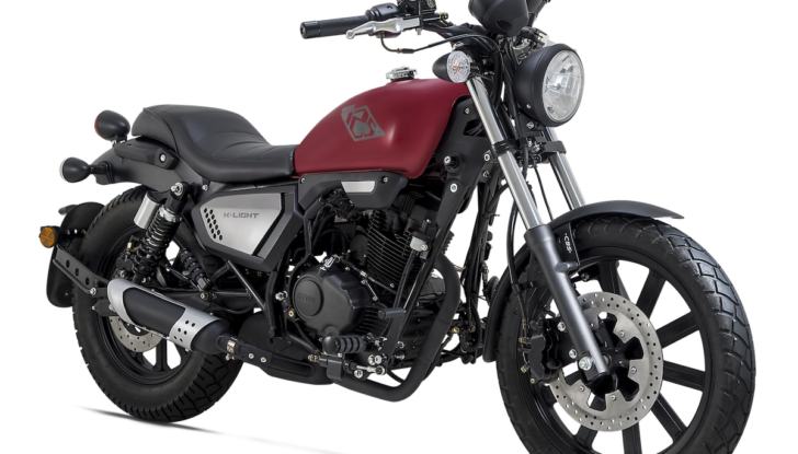 Keeway K-light 125, disponibile anche con motore Euro 5 - Foto 7 di 16