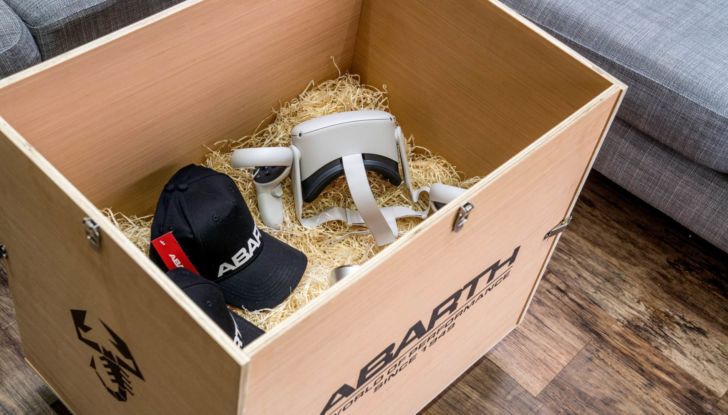 Abarth 595 test drive virtuale