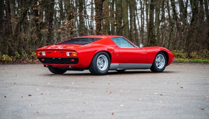 Sotheby asta Lamborghini Miura