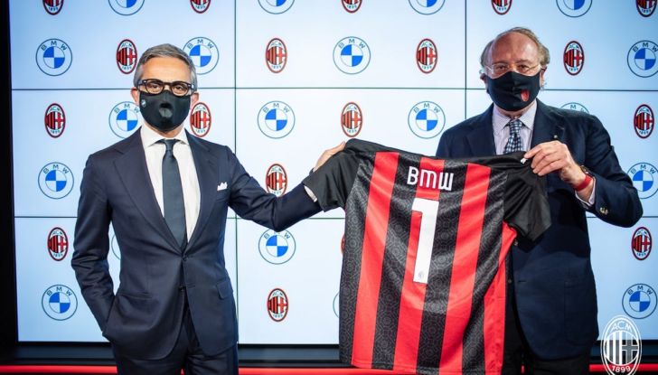 BMW diventa sponsor del Milan: auto e calcio, un binomio vincente - Foto 3 di 8