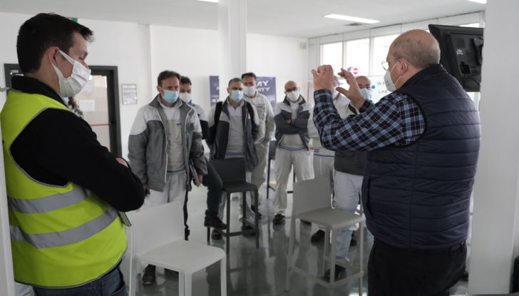 Jean Philippe Imparato, CEO Alfa Romeo, in visita agli stabilimenti di Cassino e Pomigliano D’Arco - Foto 4 di 14