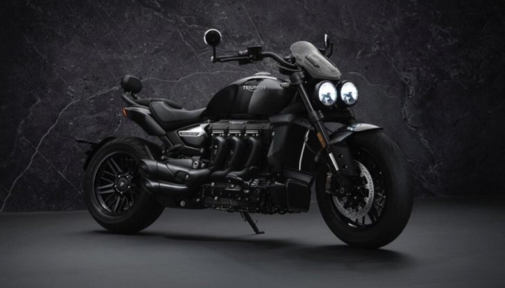 Triumph: in arrivo le nuove Rocket 3R Black e Rocket 3GT Triple black - Foto 7 di 13