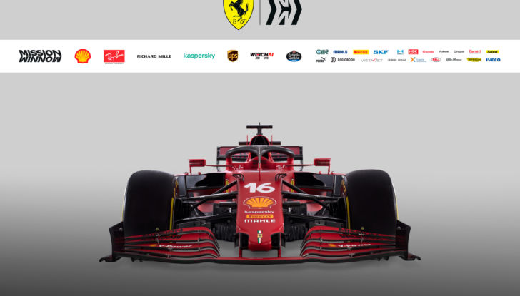 Ferrari SF21 F1 2021 Charles Leclerc Carlos Sainz