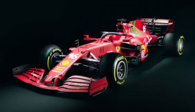 F1 2021: la Ferrari SF21 di Leclerc e Sainz è finalmente realtà