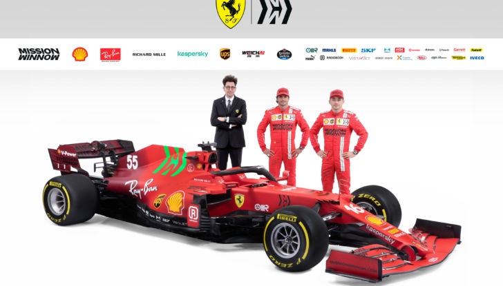 Ferrari SF21 F1 2021 Charles Leclerc Carlos Sainz
