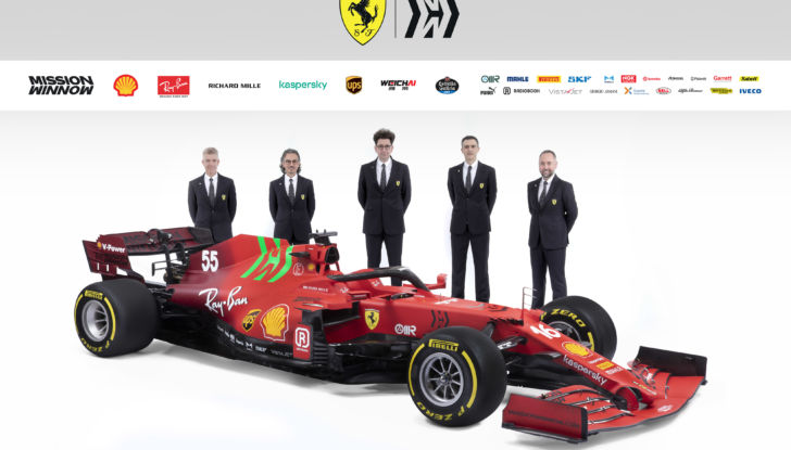 Ferrari SF21 F1 2021 Charles Leclerc Carlos Sainz