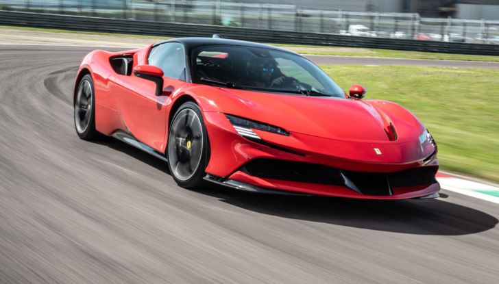 Ferrari SF90 Stradale Leclerc Sainz Imola