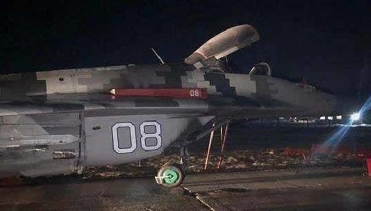 Incidente aereo Mig-29 Volkswagen Touran Ucraina