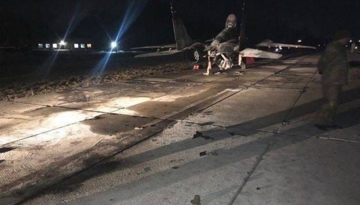 Incidente aereo Mig-29 Volkswagen Touran Ucraina