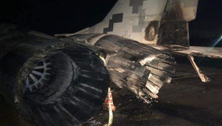 Incidente aereo Mig-29 Volkswagen Touran Ucraina