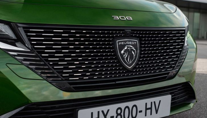 Nuova Peugeot 308 2021