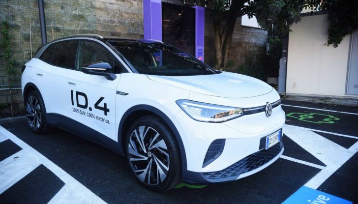 Stazione auto elettriche Enel X Roma