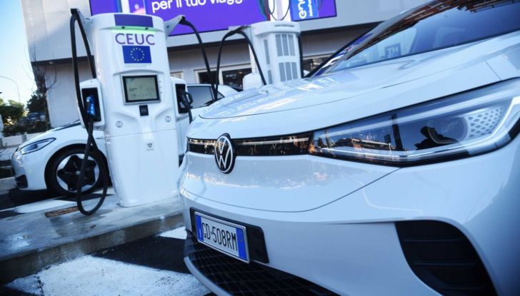 Stazione auto elettriche Enel X Roma