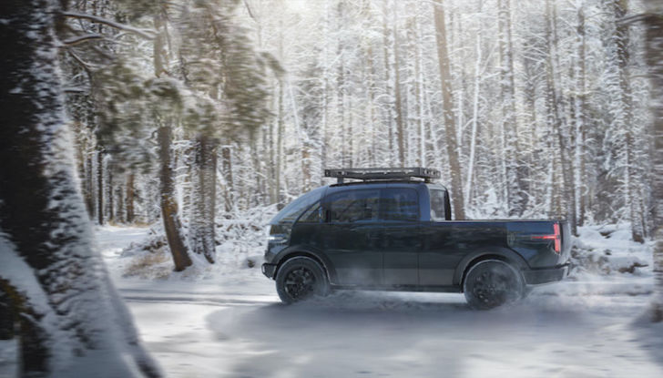 Canoo Inc, il pickup elettrico che si trasforma in camper - Foto 8 di 12