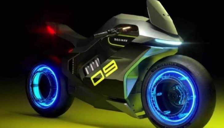 Segway Apex H2, la moto a idrogeno del futuro - Foto 6 di 6