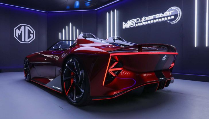 MG Cyberster concept Shanghai 2021