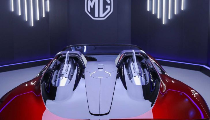 MG Cyberster concept Shanghai 2021