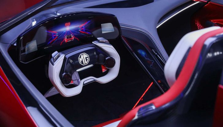 MG Cyberster concept Shanghai 2021