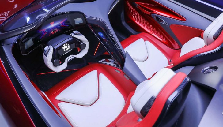 MG Cyberster concept Shanghai 2021