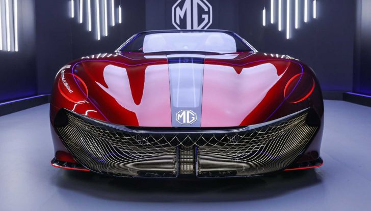 MG Cyberster concept Shanghai 2021