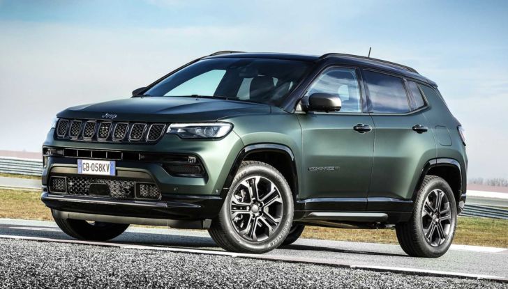 Nuova Jeep Compass restyling 2021