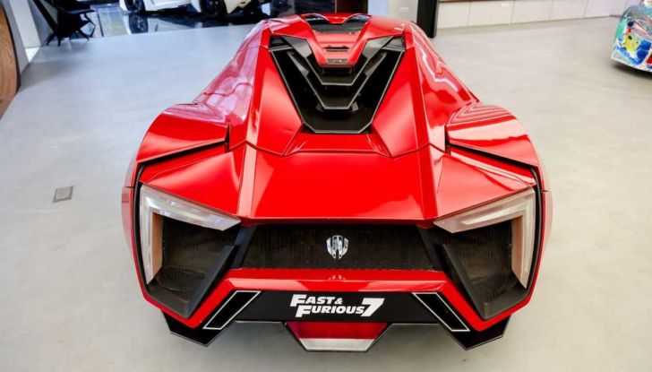 Dal set all’asta: in vendita la Lykan HyperSport di Fast & Furious 7 - Foto 5 di 17
