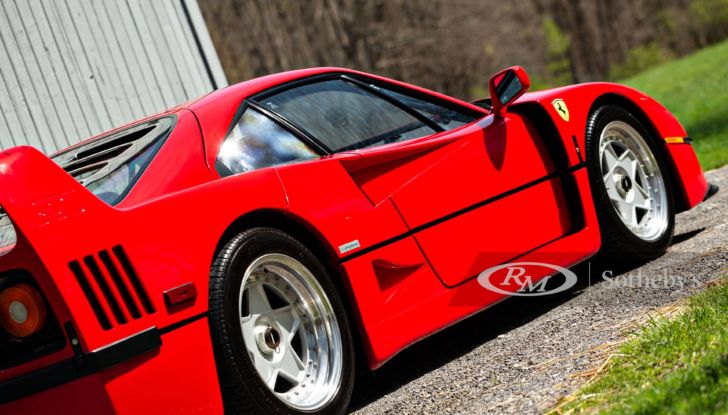 Ferrari F40 RM Sotheby's Amelia Island