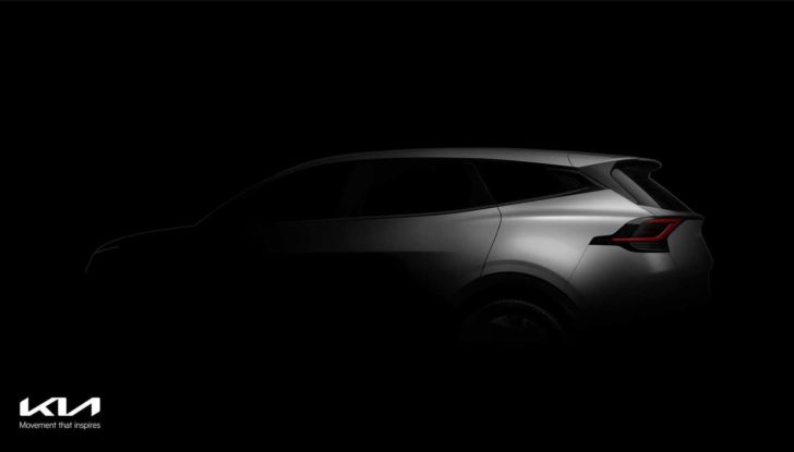 Kia Sportage 2022 teaser