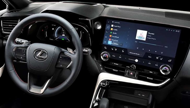 Lexus NX 2022 teaser