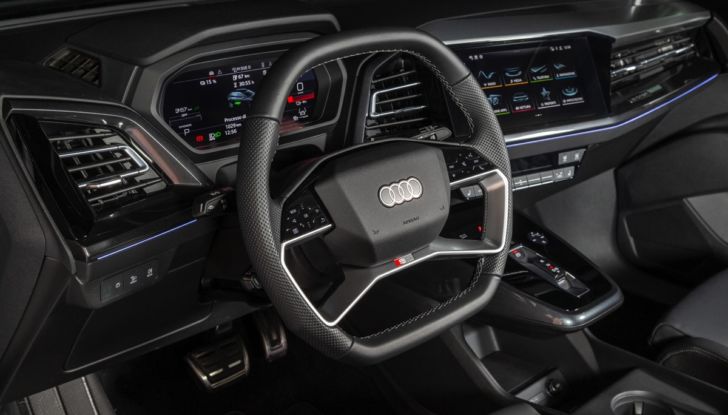 Interni Audi Q4 e-tron