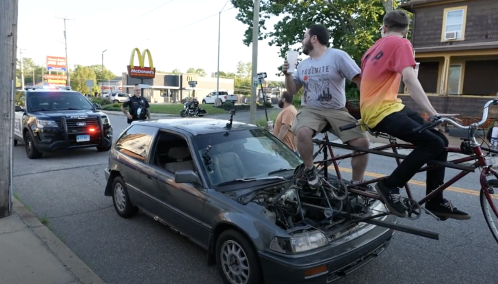 L’Honda Civic più green del mondo: va a pedali - Foto 6 di 9