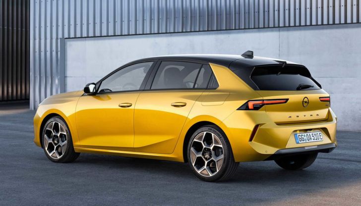 Nuova Opel Astra 2021