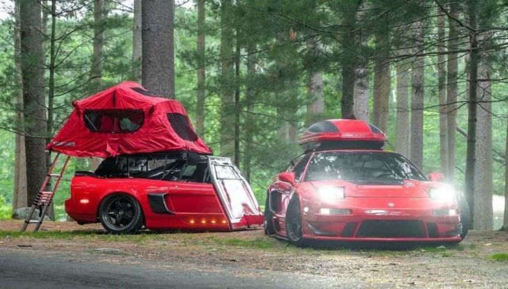 Ecco la Honda NSX trasformata in roulotte - Foto 1 di 5